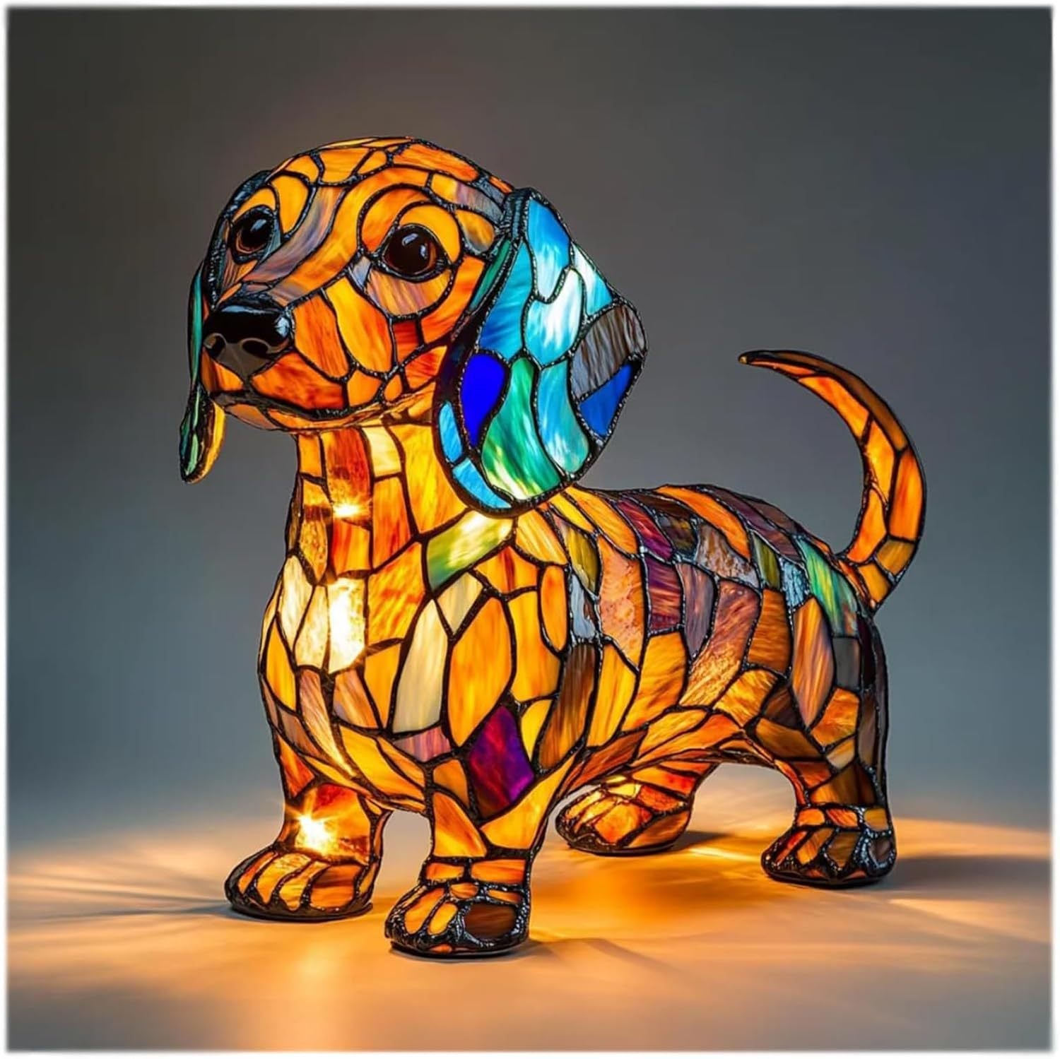 Handmade Dog Lamp